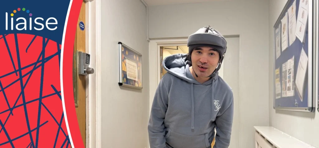 Harry enjoying life after his transition to Liaise at Totteridge House