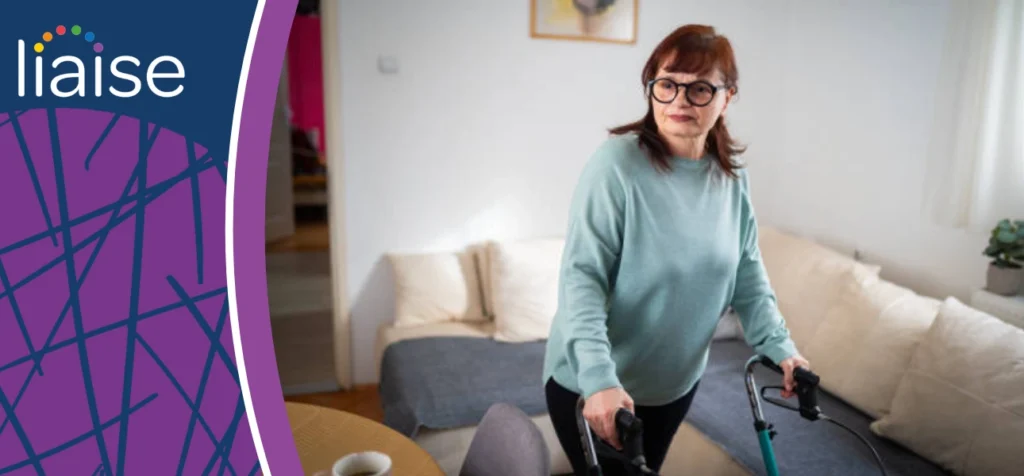 Judy celebrating her 50th birthday with Langbury House