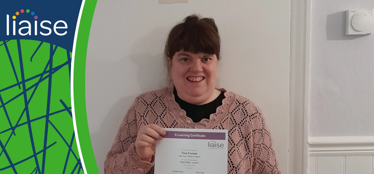 Tina’s Achievement - Completing Her Food Safety Qualification