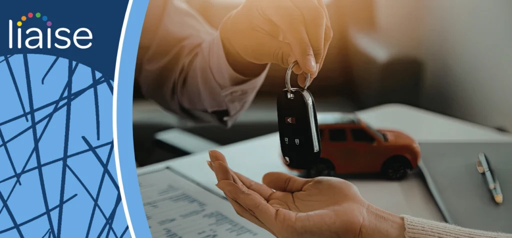 Lindsay building confidence and independence as she prepares to collect her new vehicle, supported through person-led care.